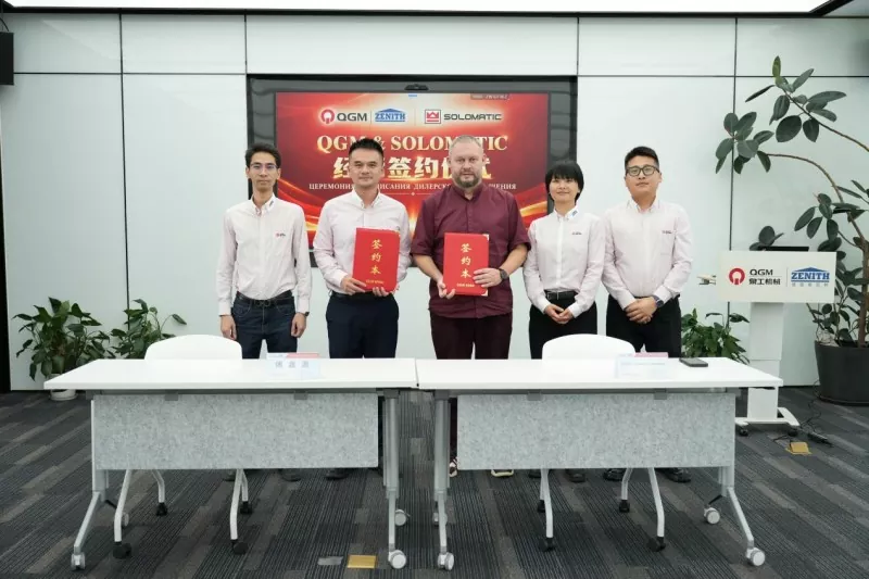 Perkongsian Pengedaran QGM dan SOLOMATIC Sign untuk Berkembang di Rusia